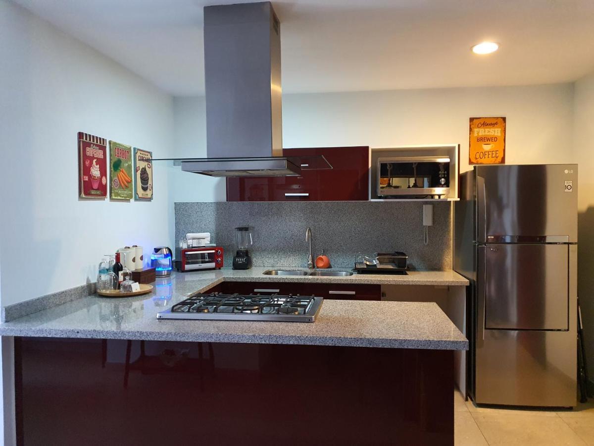 Blue Horse Apartment In New Polanco. Мехико Экстерьер фото