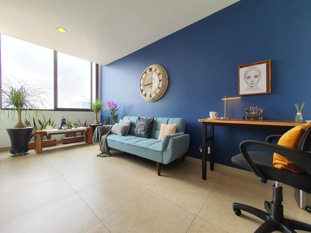 Blue Horse Apartment In New Polanco. Мехико Экстерьер фото
